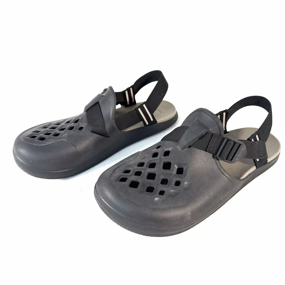 Chaco Chillos Clog Sz 12 M EU 45 Men's Closed Toe Casual Sandals Black JCH108547